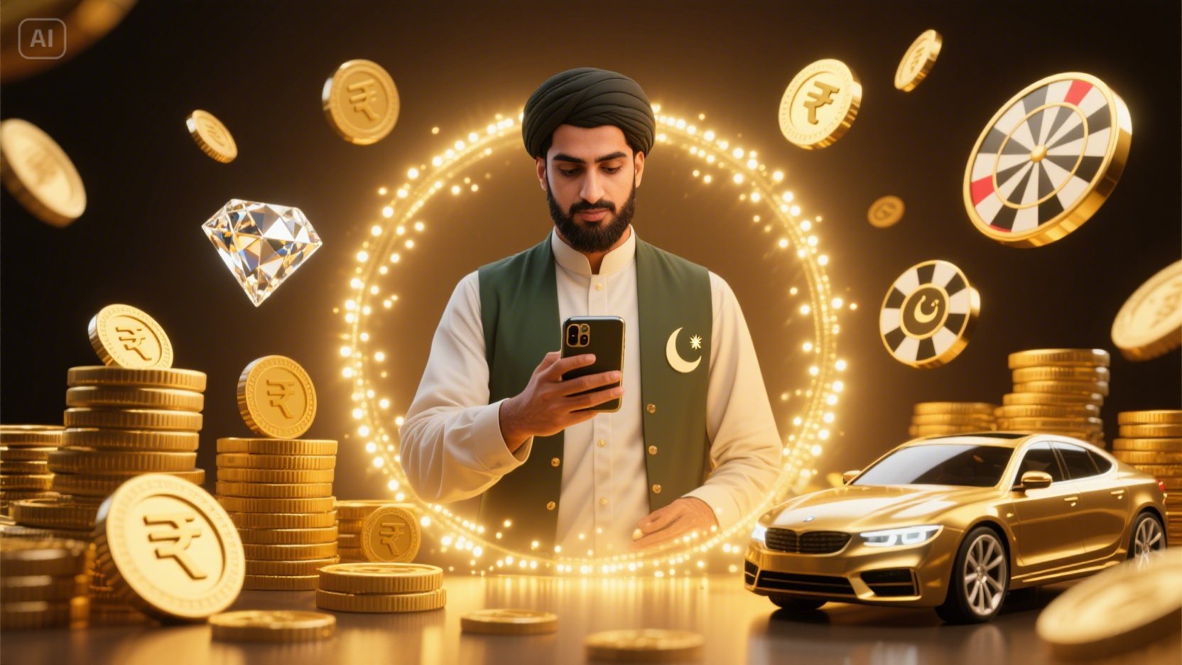 Goldfather CasinoGet 200% instantly on your first deposit! Pakistani players can spin the reels, play blackjack, or join live tables — all with quick JazzCash or Easypaisa payments.
